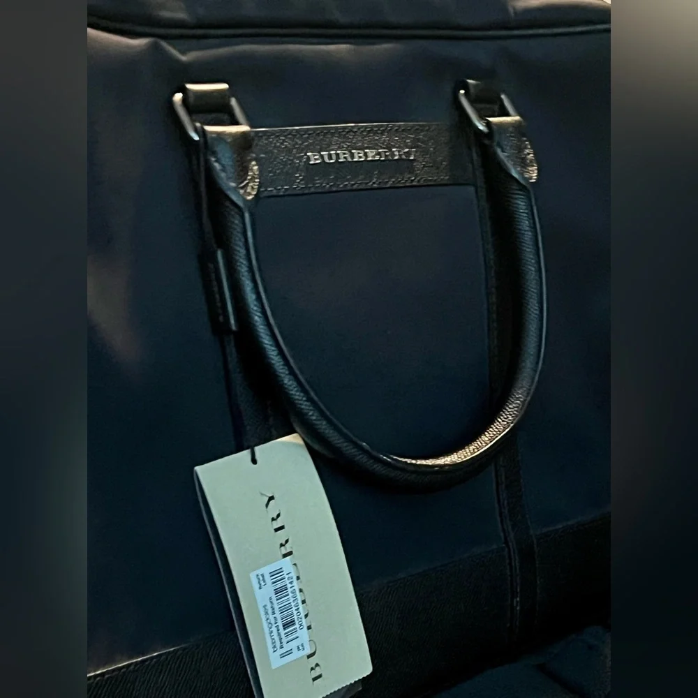 🔥🔥Authentic BURBERRY Laptop Bag Burberry London Nylon Newburg Small Briefcase